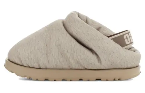 UGG Spaceslider Jersey Slipper 'Beige Grey' Women's