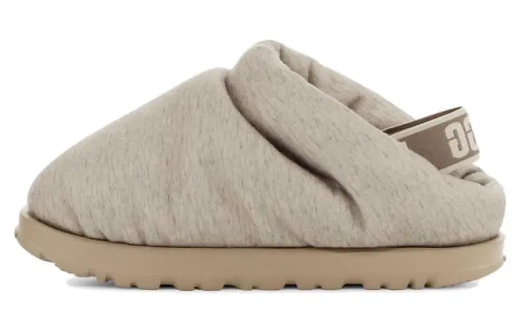 UGG Spaceslider Jersey Slipper 'Beige Grey' Women's