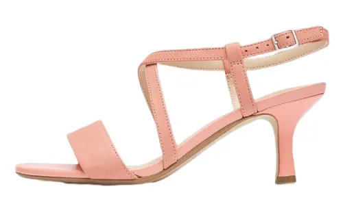 Clarks Stylish Sandal Women's Light Coral Red