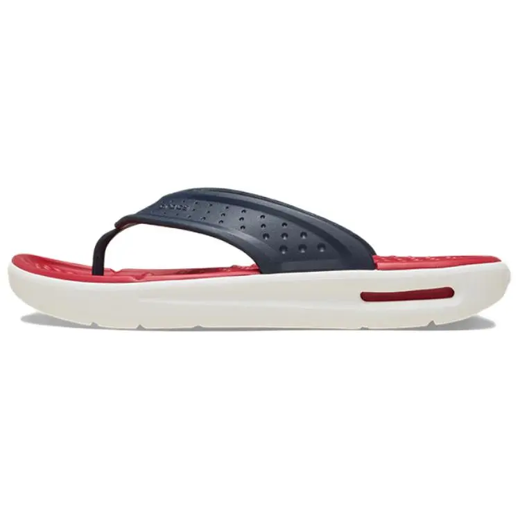 Crocs InMotion No Special Function Flip Flops Unisex Blue Red