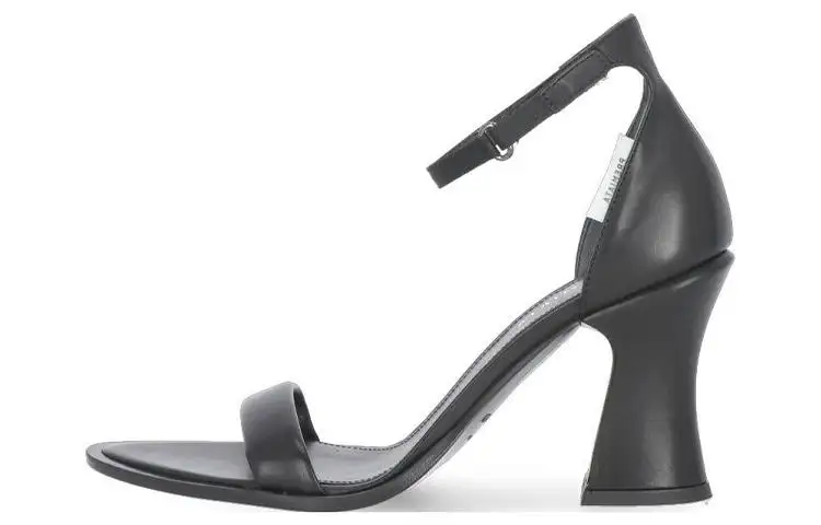 PREMIATA Leather Outdoor One Strap Sandals Women's Black