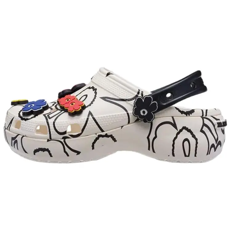 Crocs x Marimekko Clogs Women's Beige Black