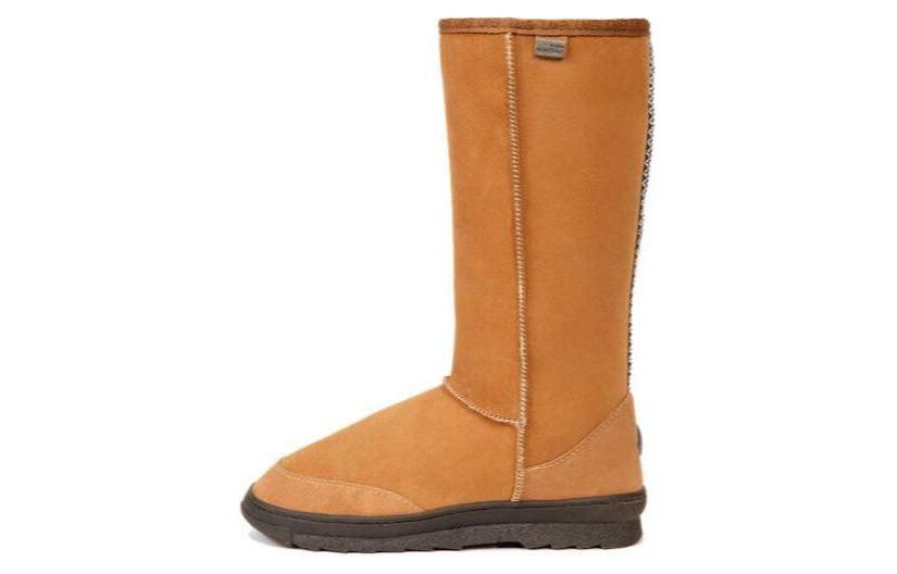 EMU Australia Sheepskin Knee High Snow Boots Women's Chestnut