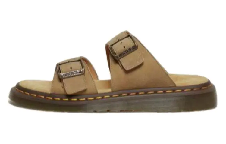 Dr.Martens Slip Resistant Slide Slippers Unisex Brown