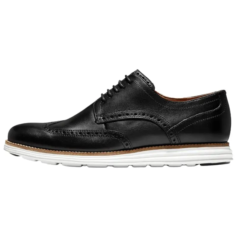 COLE HAAN Leather Fashion Casual Shoes Men's Black