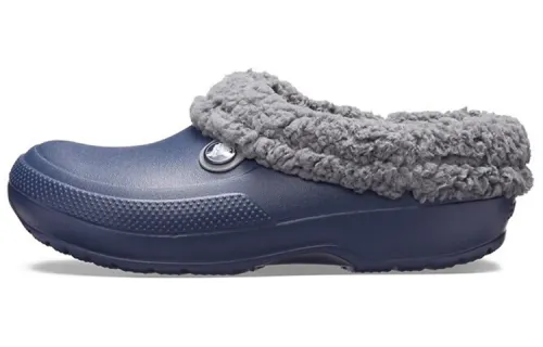Crocs Stay Warm Cozy Wear Resistant Sports Unisex Blue Sandals