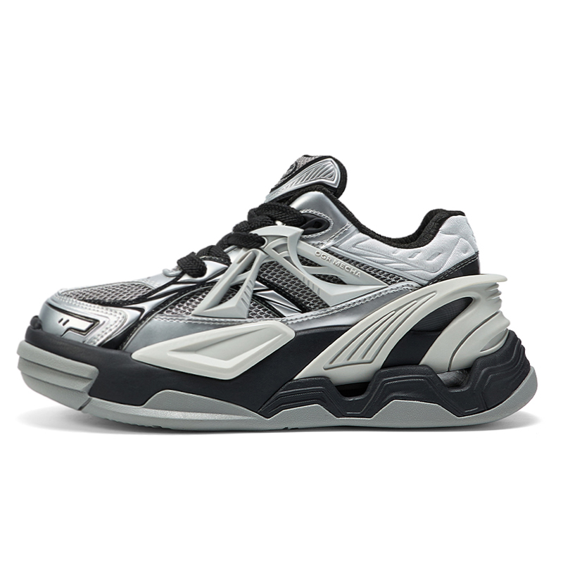 OGR Dream Weaver Dream Maker Low top Vintage Basketball Shoes Unisex Black Gray Silver