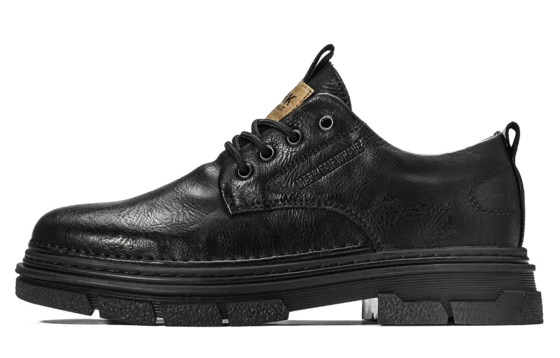 FAIRWHALE Ankle Boots Men's Black