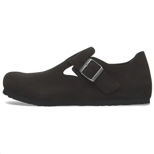 Birkenstock London Suede Leather 'Black'