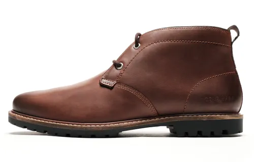 COLE HAAN Cow Leather Casual Shoes Men's Dark Umber