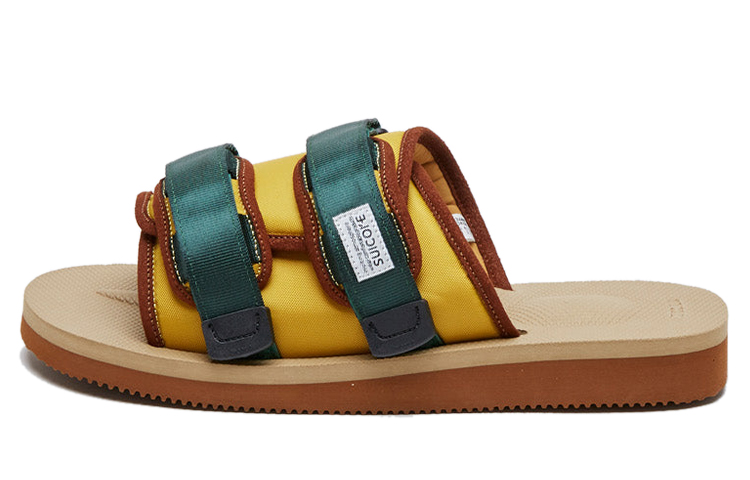 Мужские шлепанцы Suicoke (желто-зеленый)