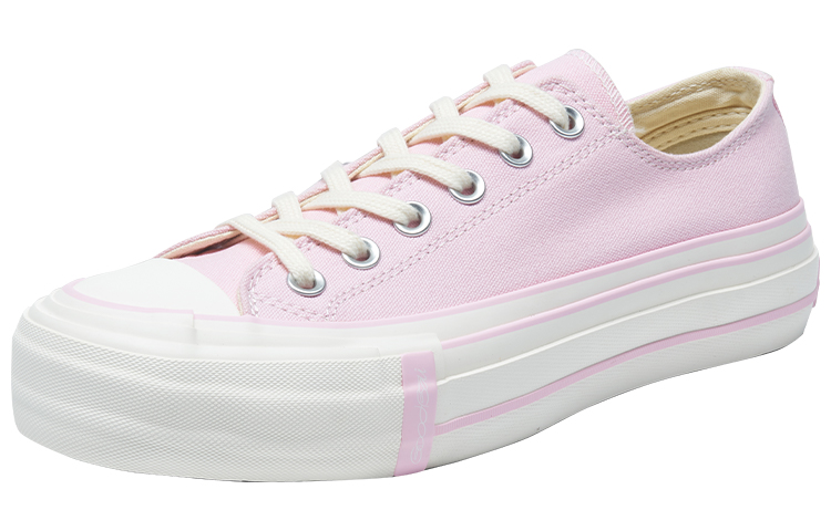 GOOD BAI Canvas Shoes Unisex Low Top Pink