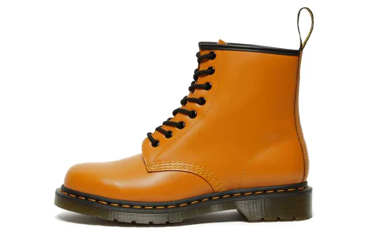 Dr. Martens Dr.Martens 1460 Smooth Leather Lace Up Boots 'Orange'
