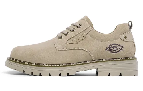 Dickies Leather Slip Resistant Short Outdoor Boots Men's Apricot