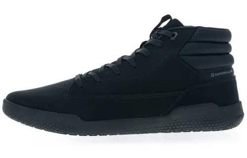 CAT Women's Casual Shoes Unisex High Top Black