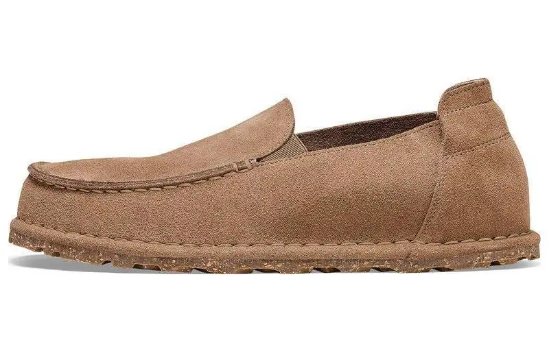 Birkenstock Suede Loafers Women's Taupe Regular