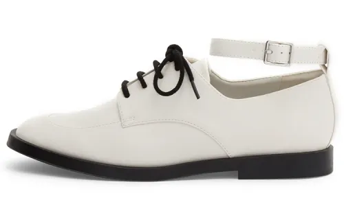 CHARLES&KEITH Pu Platform Mary Jane Shoes Women's Pink White