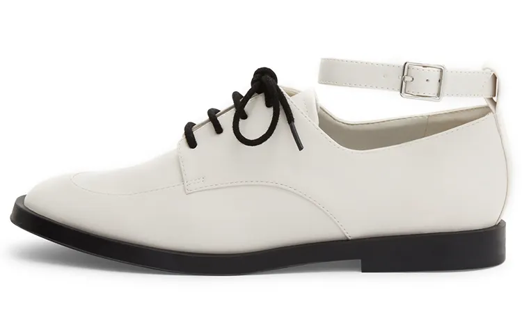 CHARLES&KEITH Pu Platform Mary Jane Shoes Women's Pink White