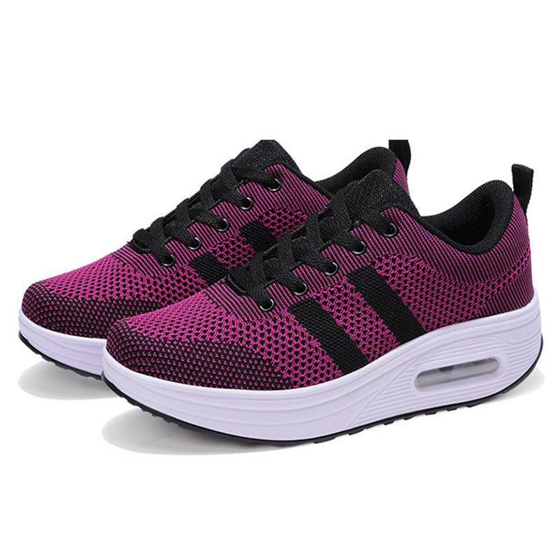 Medd Walking Shoes Women’s Low Top Black Purple