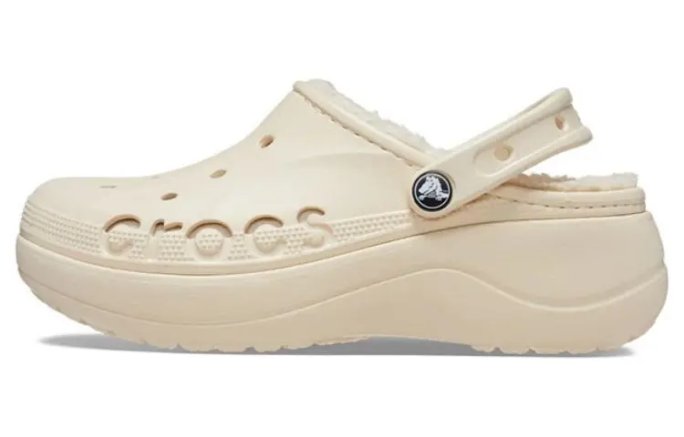 Crocs Baya Platform Clog Clogs Women's White