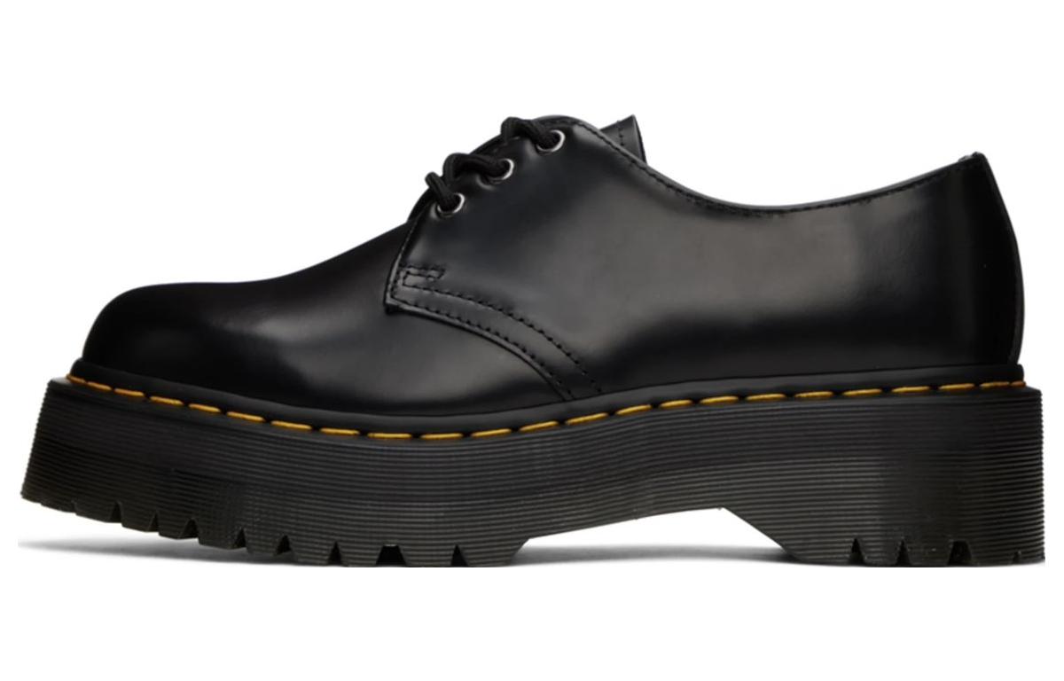Dr.Martens Martin 1461 Quad leather lace-up Oxford low-top lifestyle shoes for men and women, black