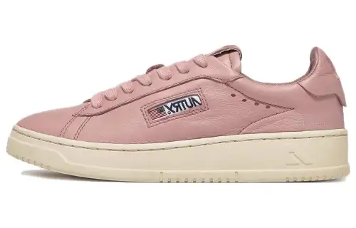 AUTRY Sheepskin Breathable Low top Skateboard Shoes Women's Peach