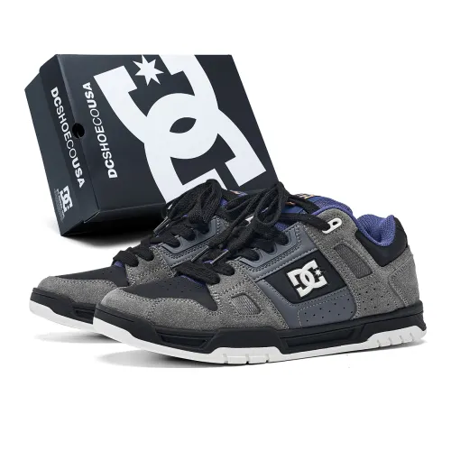 DCSHOES Retro universal trend professional sports shock-absorbing wear-resistant non-slip skateboard, gift box for leisure for men and women, American style, soft sole, for beloved