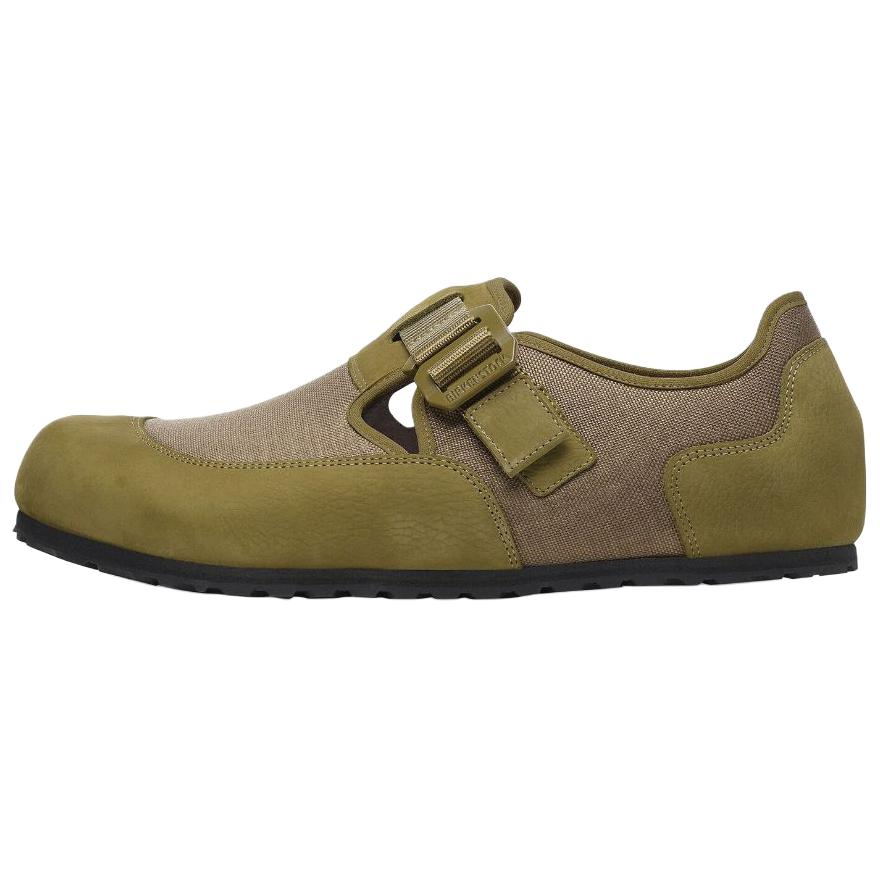 Мужские кеды Birkenstock London Nova (зеленые)