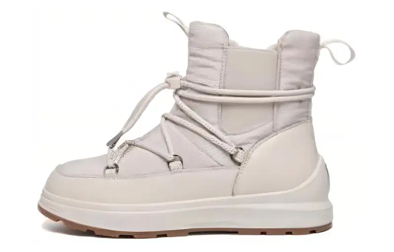 EVERAU Crew Snow Boots Women's Beige