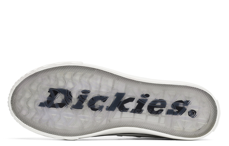 Dickies Classic And Versatile High top Canvas Shoes Unisex White