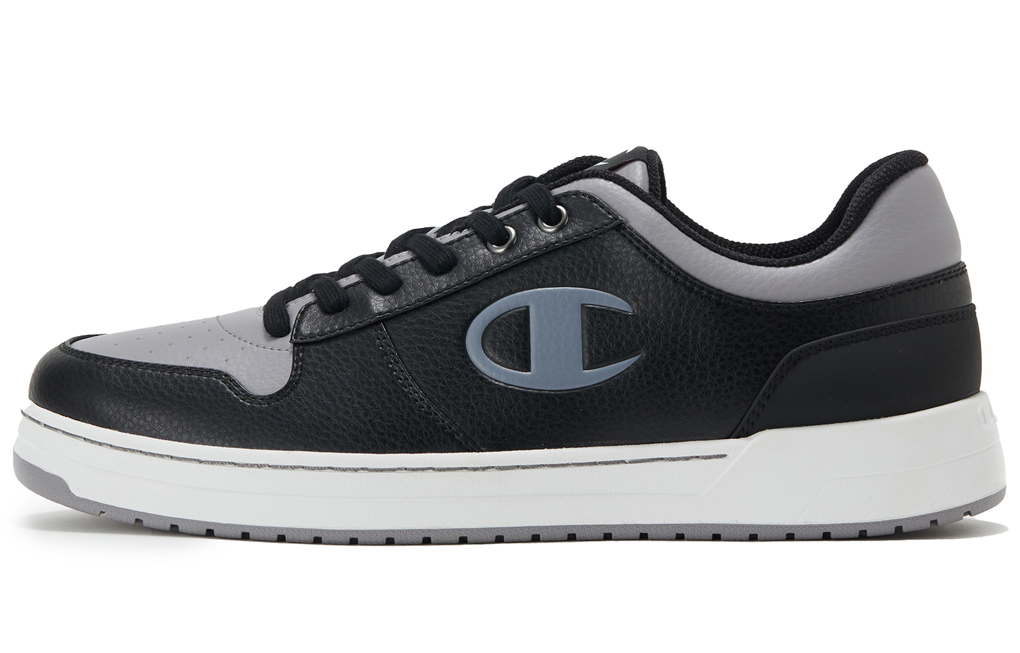 Champion Essentials Collection Synthetic Leather Low top Skateboard Shoes Men's Black