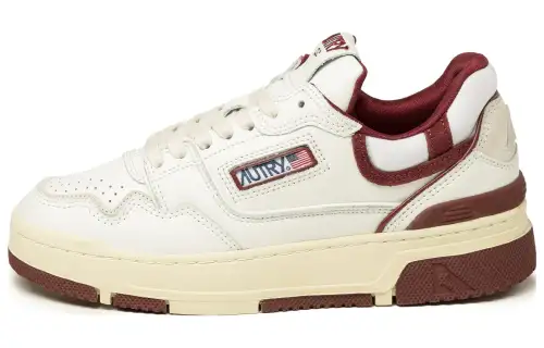 AUTRY Clc Leather Sneakers 'White Syrah' Women's