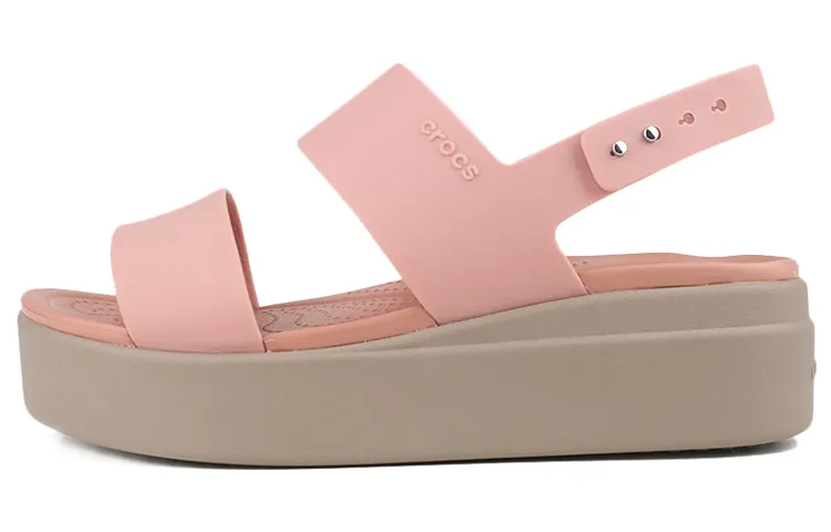 Crocs One Strap Sandals Women's Light Red