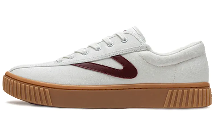 TRETORN Nylite Plus Slip Resistant, Abrasion Resistant, Lightweight Low top Canvas Shoes Men's Burgundy