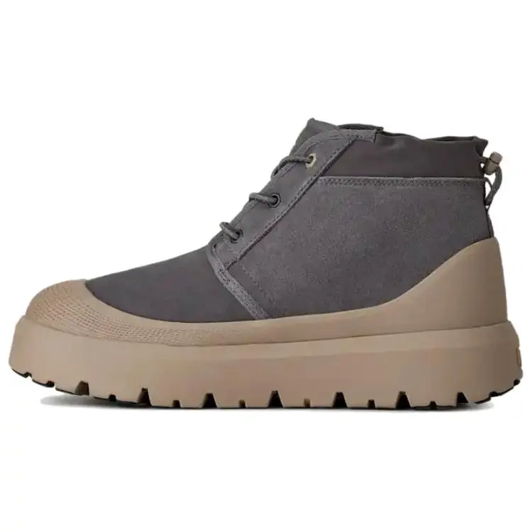 UGG Neumel WEATHER HYBRID Ankle Boots Men's Gray Brown