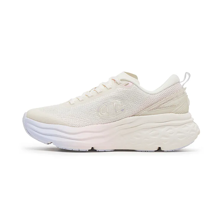 Champion Low top Running Shoes Women's Milk White/Pink Diamond