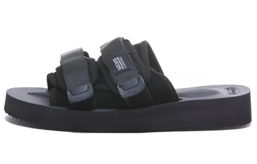 Suicoke Rubber Sole Slide Slippers Men's Black