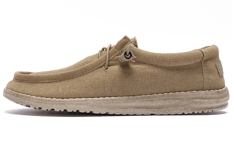 Heydude Casual Shoes Men's Low Top Khaki