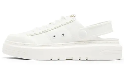 CHARLES&KEITH Pu Stylish Skateboarding Shoes Women's White