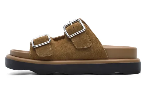 Dickies Cow Leather Slide Slippers Women's