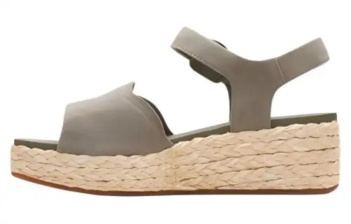 Clarks One Strap Sandals Women's Green