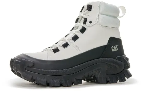 CAT Re-Powered Lunar Rover Series Lunar Explorer Outdoor High Top Martin Boots Same Style for Men and Women White