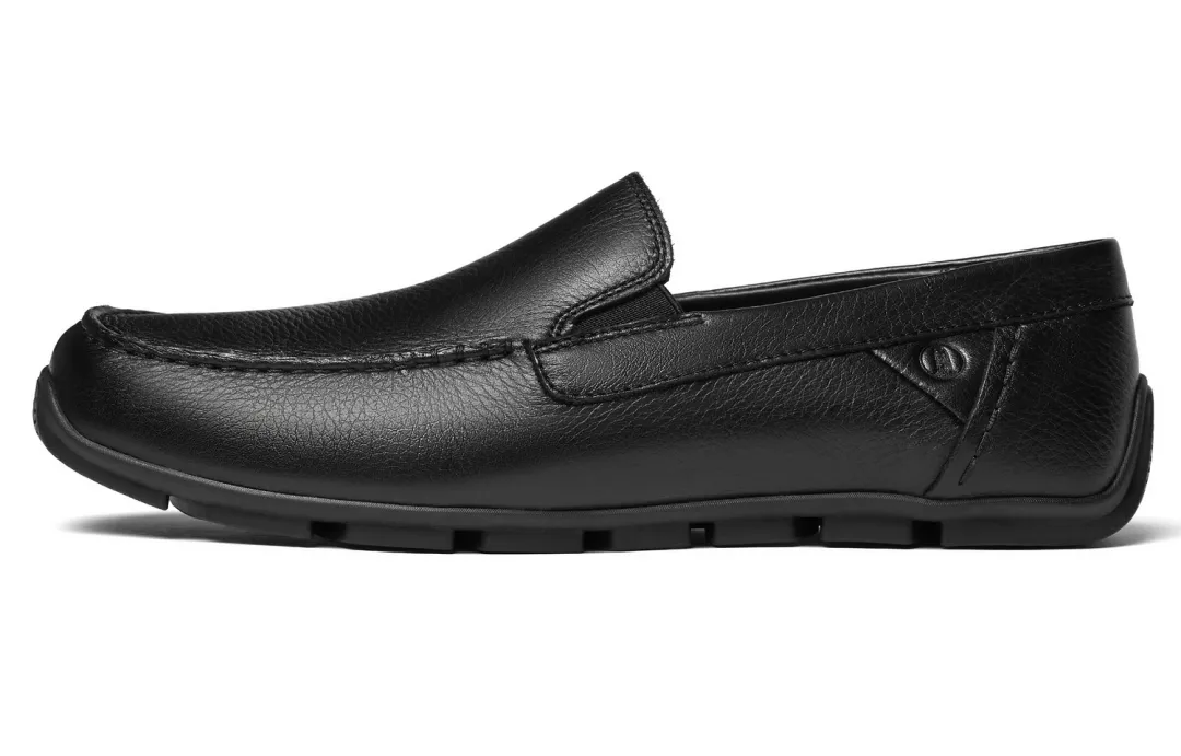 Clarks Cow Leather Casual Shoes Men's Black