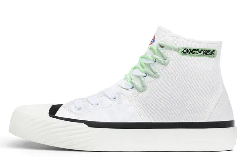 Dickies Canvas Shoes Women's High Top White