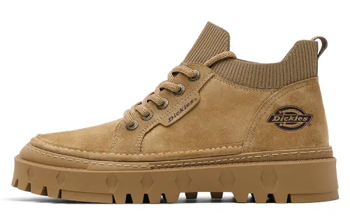 Dickies 9cm Combat Boots Men's Light Brown