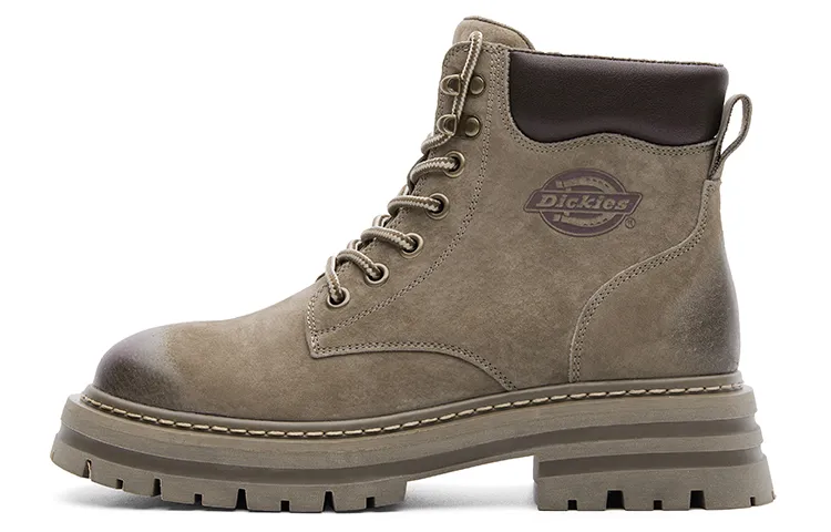Dickies Leather Abrasion Resistant Slip Resistant 11.5cm Outdoor Boots Men's
