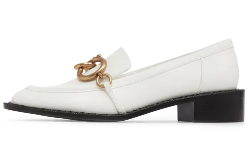 CHARLES&KEITH Loafers Women's Low Top Pink White
