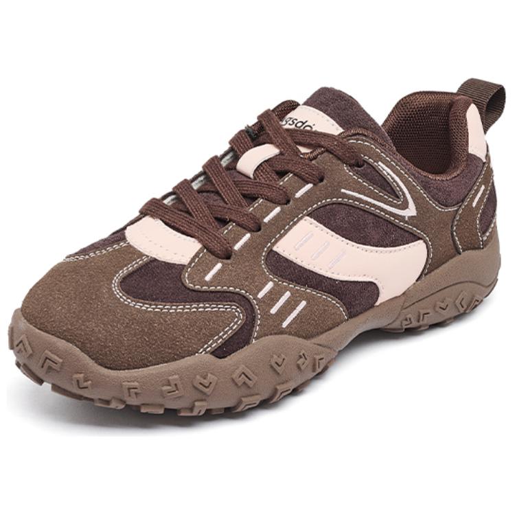 AGSDON Artificial Leather Height Increasing Height Increasing Low top Mountaineering Shoes Women’s