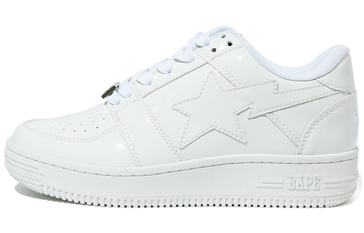 Мужские кеды A BATHING APE A BATHING APE BAPE STA Low (белый)