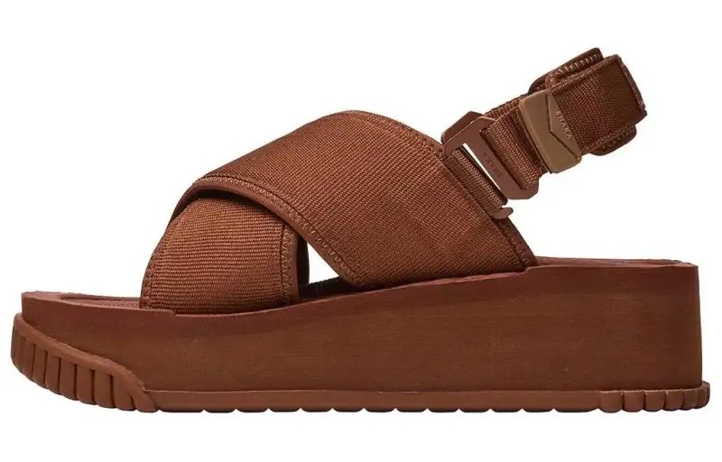 Shaka NEO FIESTA PLATFORM One Strap Sandals 5CM Women's Brown